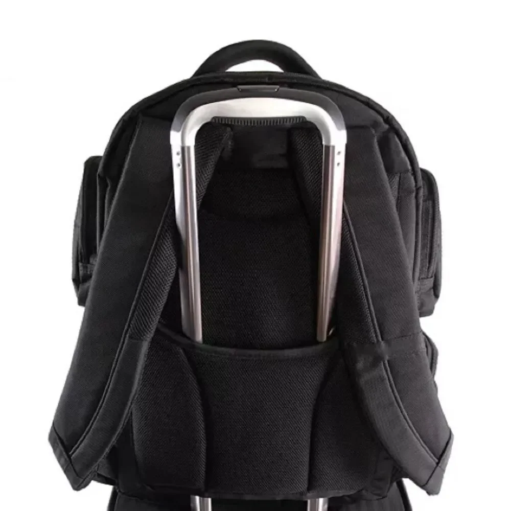 Perry Ellis Black 350 Laptop Backpack- Black travel bag, business bag $160 bag